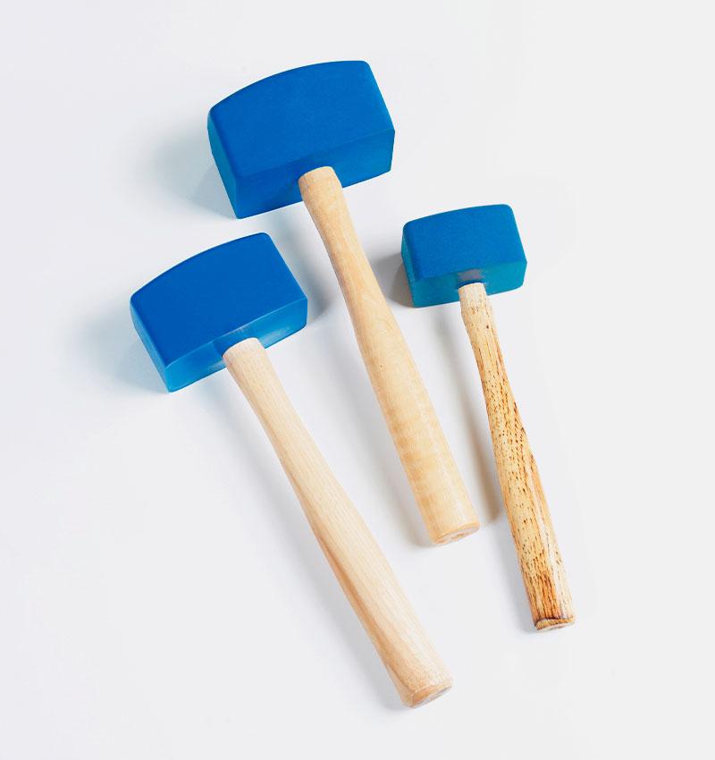 Sorbothane® Soft Blow Mallet - Viscoelastic Polymer Tool